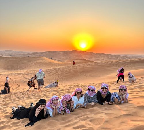 Desert Safari Sunset